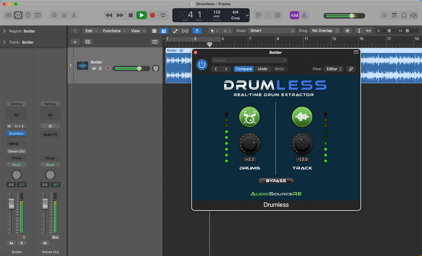 DRUMLESS