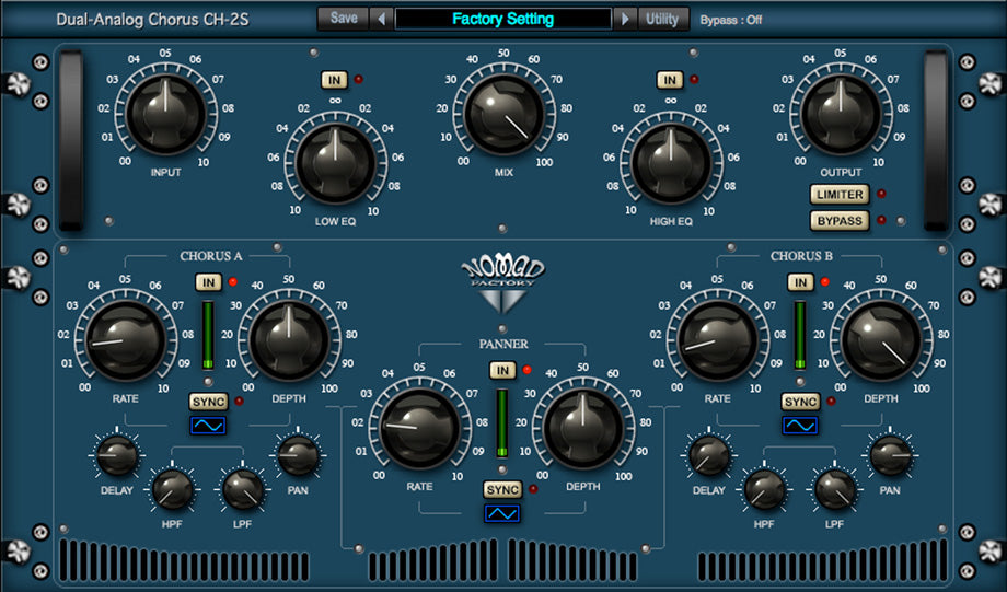 Blue Tubes Analog Chorus CH2S