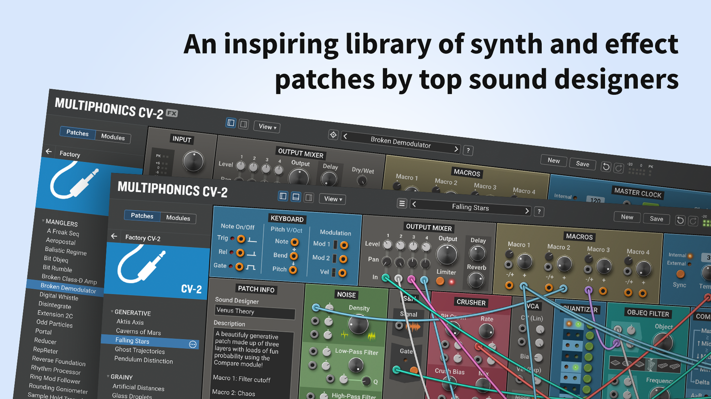 Multiphonics CV-2 & Packs