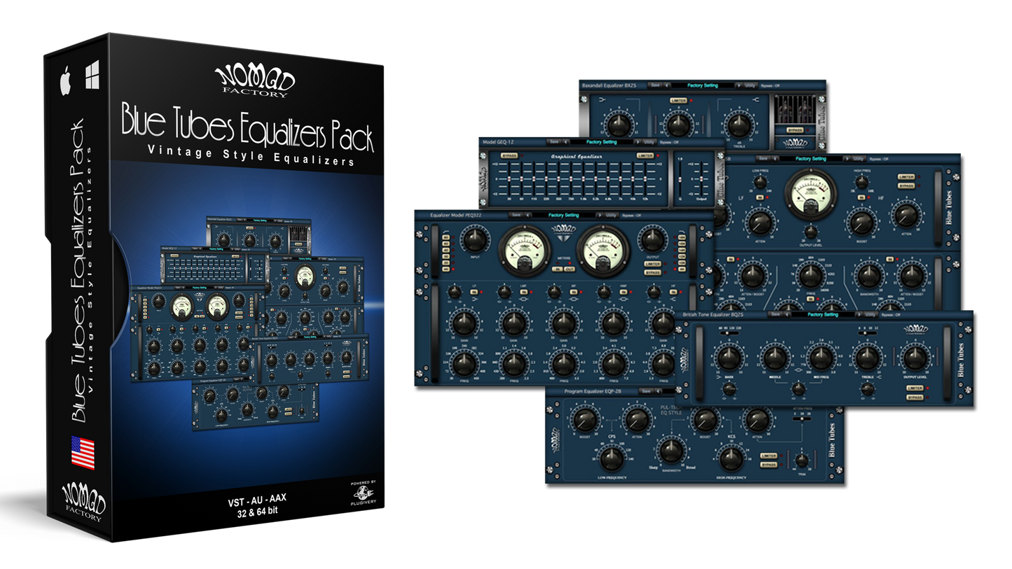 Blue Tubes Equalizers Pack