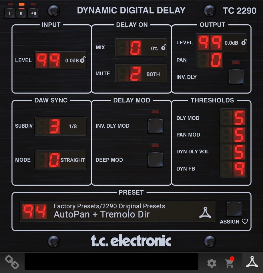 TC 2290 Legendary Dynamic Delay