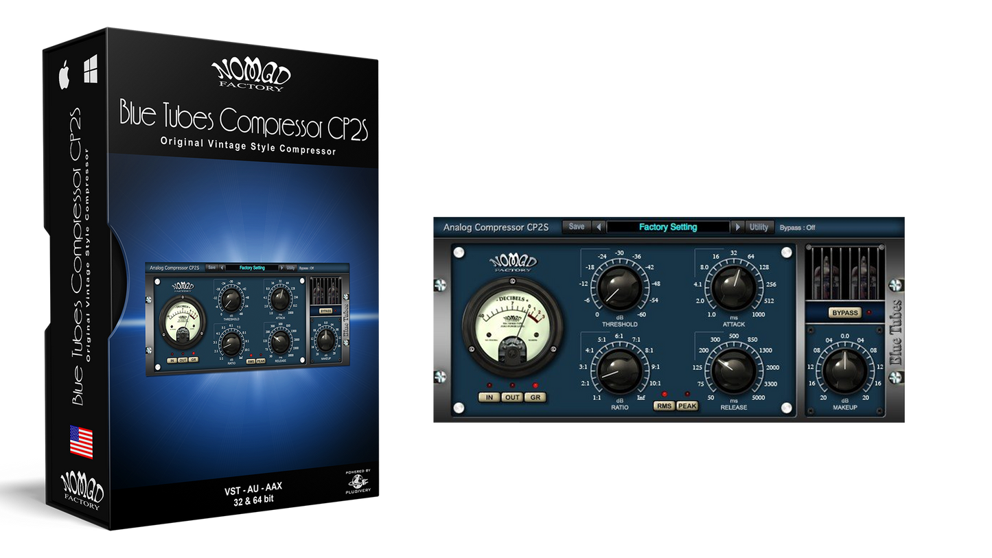 Blue Tubes Compressor CP2S