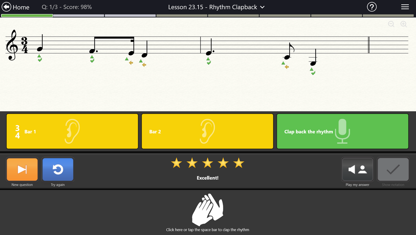 EarMaster - Aural Trainer for UK Grades
