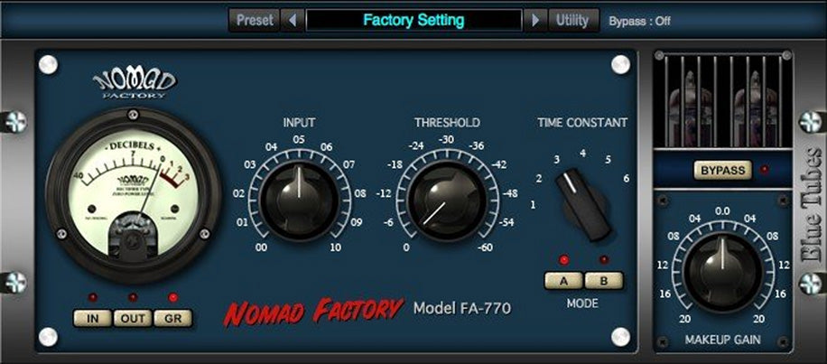 Blue Tubes Limiter FA770