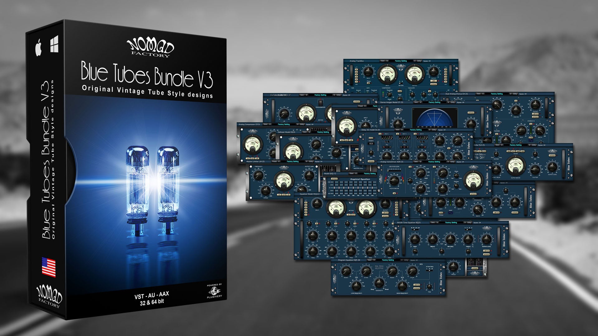 Blue Tubes Bundle V3