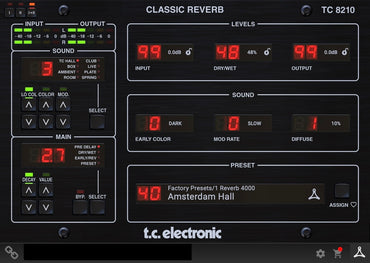 TC 8210 Classic Mixing Reverb