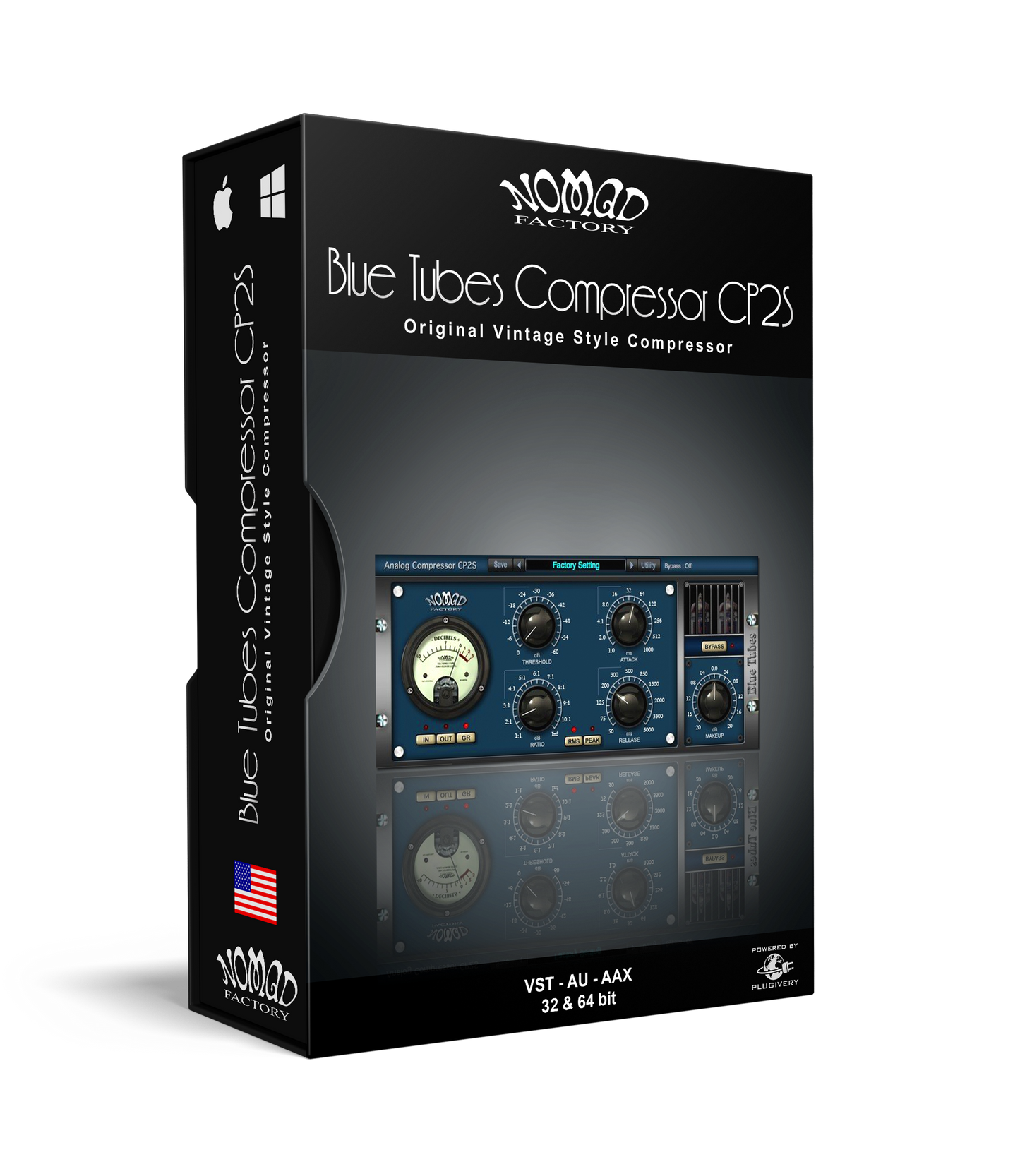 Blue Tubes Compressor CP2S
