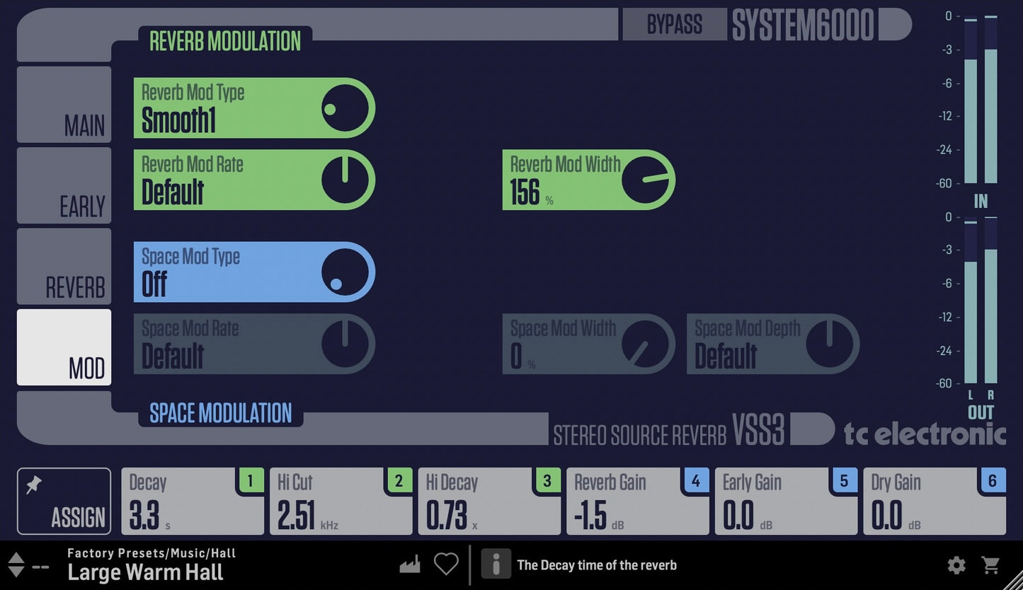 VSS3 Space Simulation Reverb