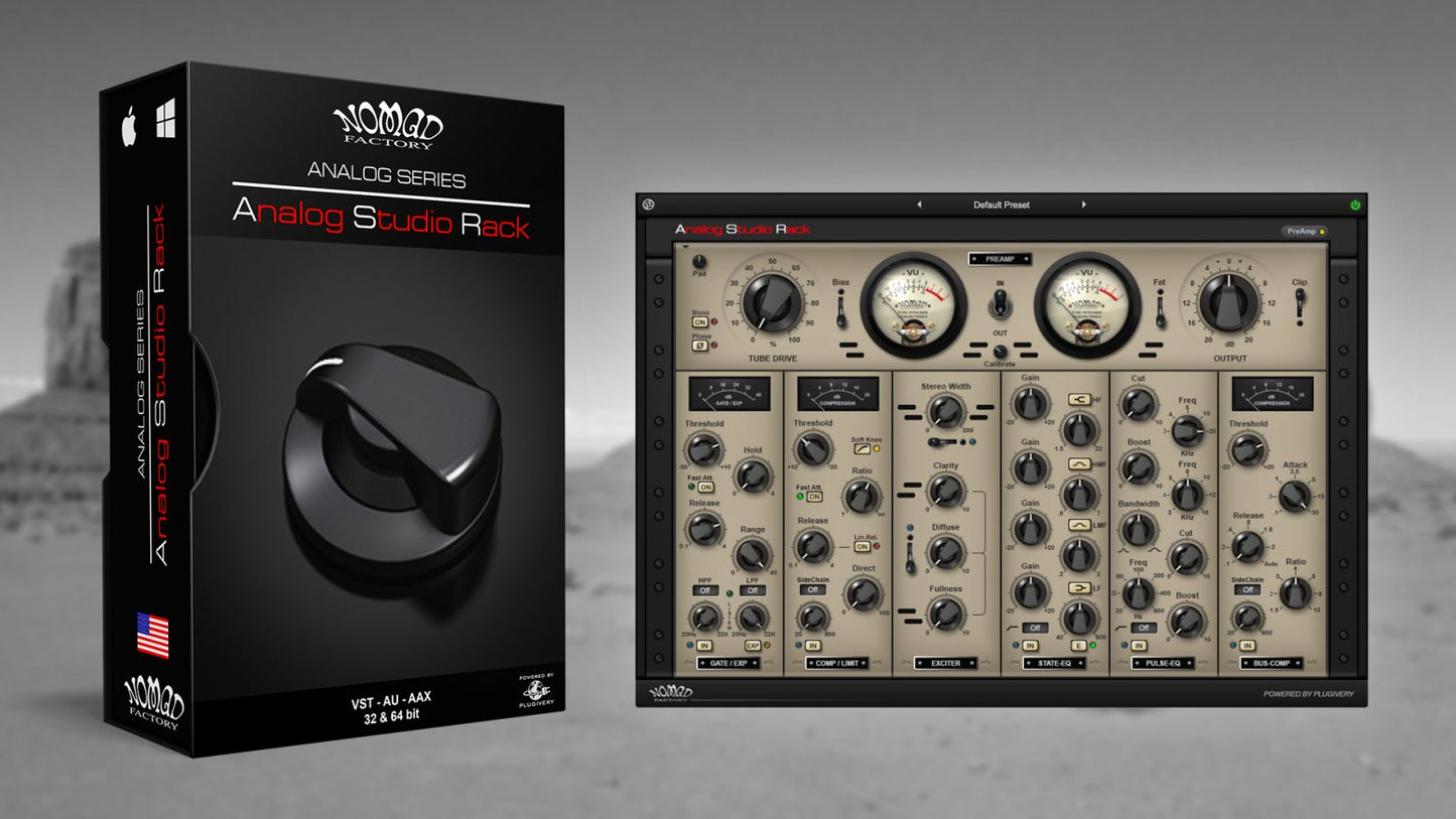 Analog Studio Rack