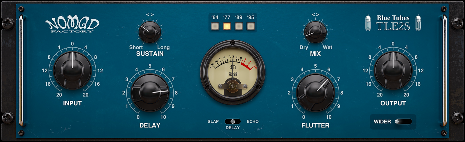 Blue Tubes Oilcan Echo TLE2S
