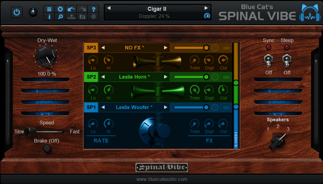 Blue Cat Spinal Vibe