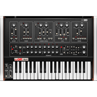 Octave Cat Synthesizer interface