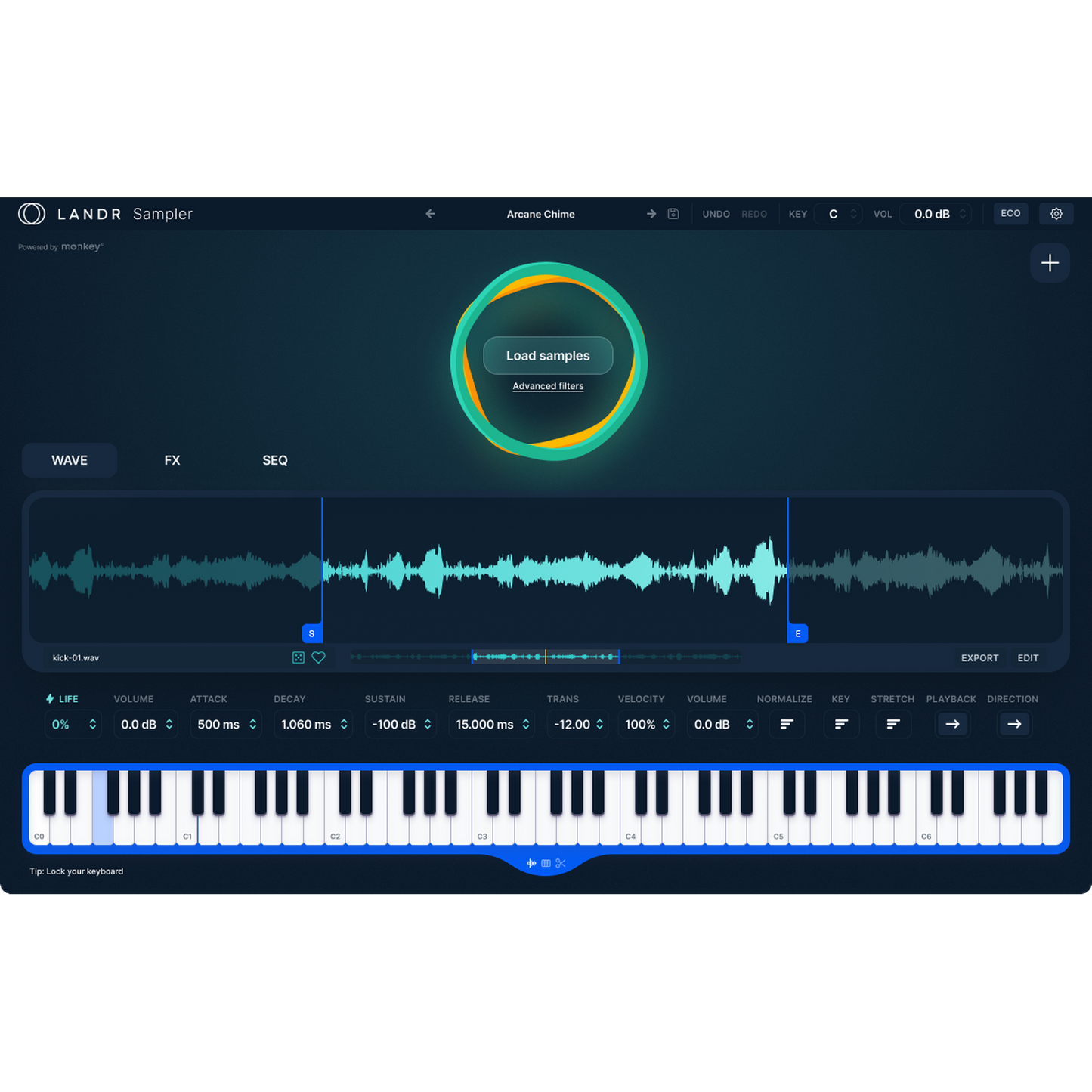 LANDR Sampler | LANDR