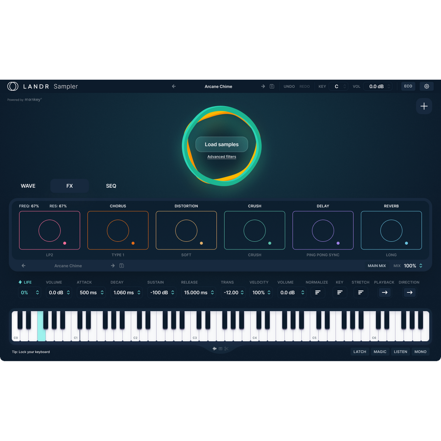 LANDR Sampler | LANDR