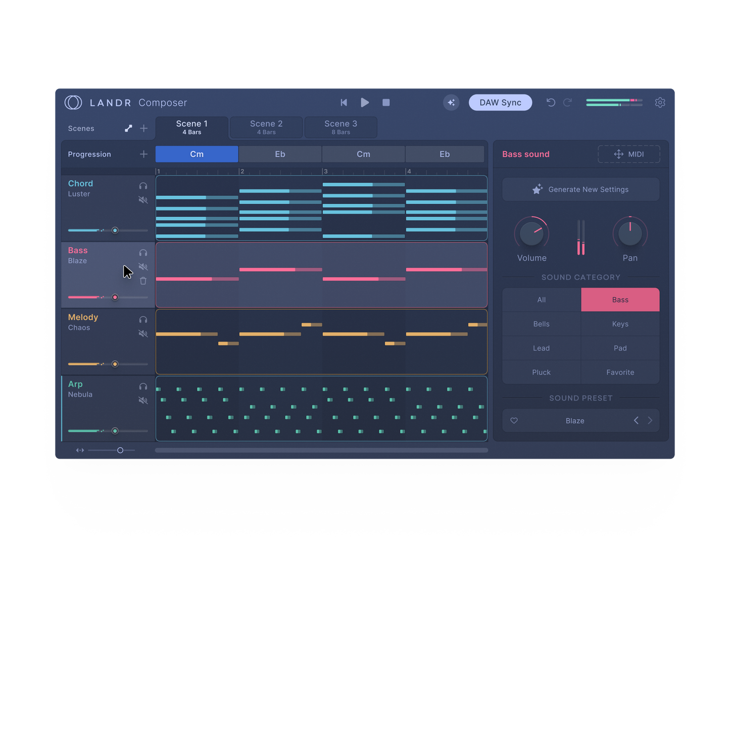LANDR Composer | LANDR
