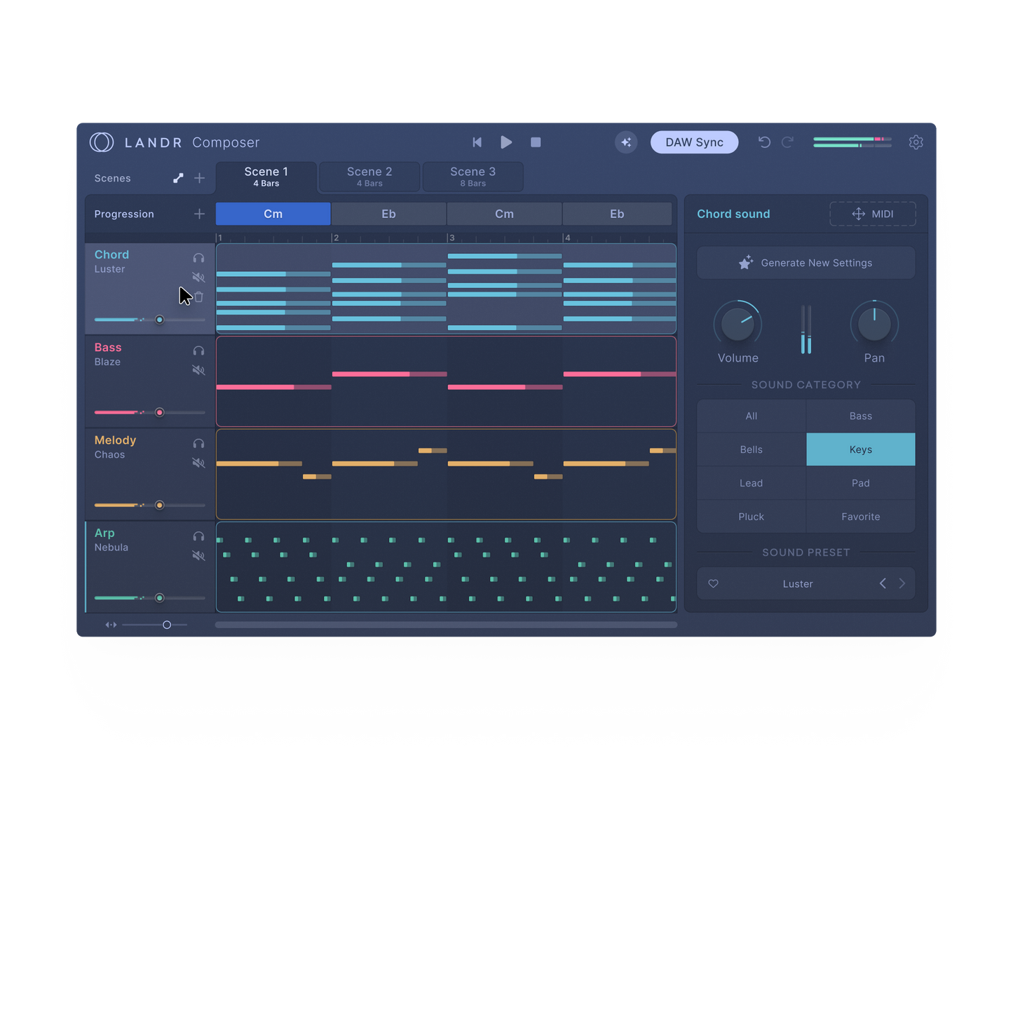 LANDR Composer | LANDR