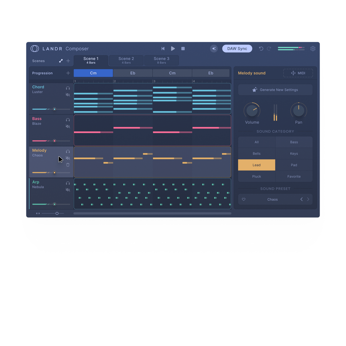 LANDR Composer | LANDR