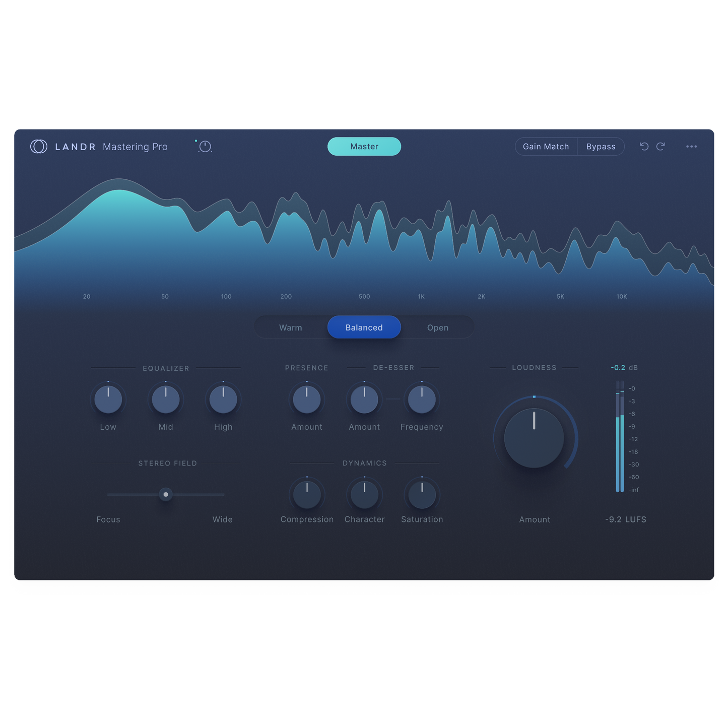 LANDR Mastering Plugin PRO | LANDR