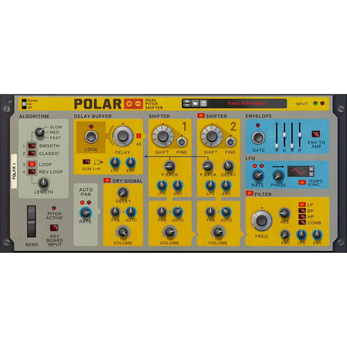Polar Dual Pitch Shifter Front