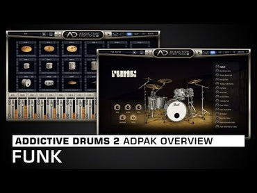 Addictive Drums 2: Funk ADpak | XLN Audio