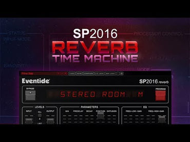 Introducing the SP2016 Reverb Time Machine for your D.A.W - Video Thumbnail
