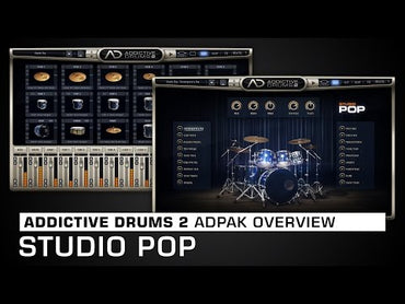 Addictive Drums 2: Studio Pop ADpak | XLN Audio