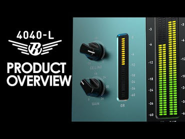 4040 Retro Limiter - Product Overview Video Thumbnail