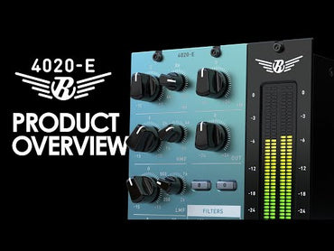 4020 Retro EQ - Product Overview User Interface