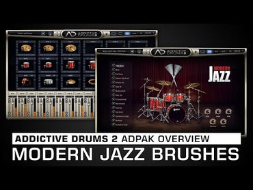 Addictive Drums 2: Modern Jazz Brushes ADpak | XLN Audio