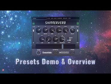 Introducing Eventide ShimmerVerb Plug-in - Massive Reverb + Pitch Shifting (Audio Demo) - Video Thumbnail