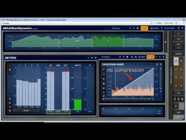 Multiband audio processing and crossovers