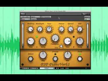 PSP PianoVerb2 a creative resonant reverb plug-in! VIDEO