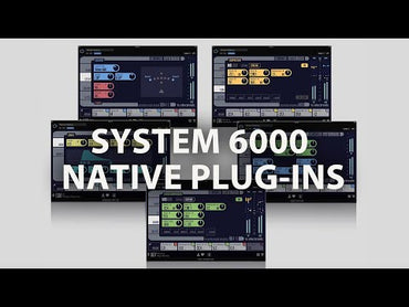 a modern classic - re-imagined. tc electronic system 6000 native plug-ins
