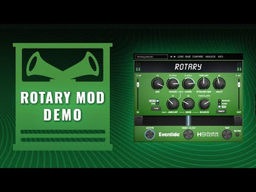 Eventide Rotary Mod Leslie Cab Modulation Plug-in Demo - User Interface