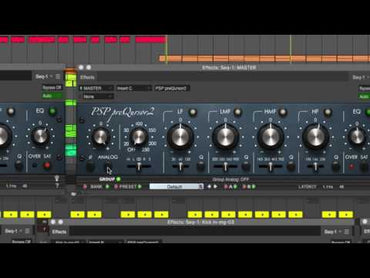 PSP preQursor2 a specialized EQ plug-in VIDEO