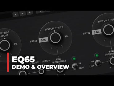 EQ65 Overview & Demo (Filter Set Equalizer VST Plugin) - Video Thumbnail