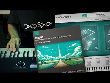 Deep Space Thiago Pinheiro jams with the Exodus sound pack for Chromaphone 3