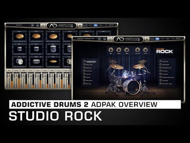 Addictive Drums 2: Studio Rock ADpak | XLN Audio