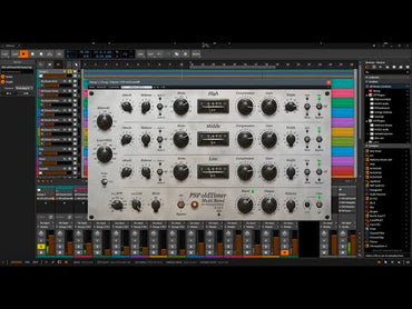 PSP oldTimerMB - a vintage-style multi-band compressor plug-in (VST, VST3, AAX, AudioUnit)! VIDEO