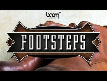 Boom Virtual Foley Artist Footsteps