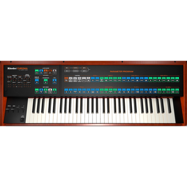 Rhodes Chroma Synthesizer interface