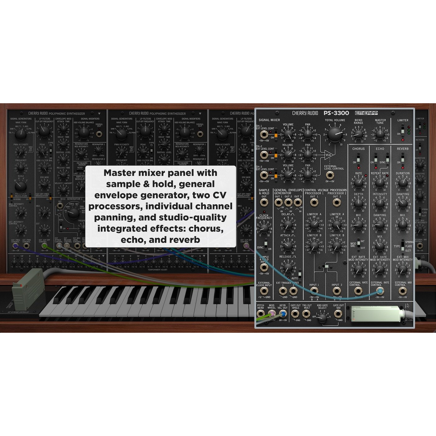 PS-3300 Synthesizer settings