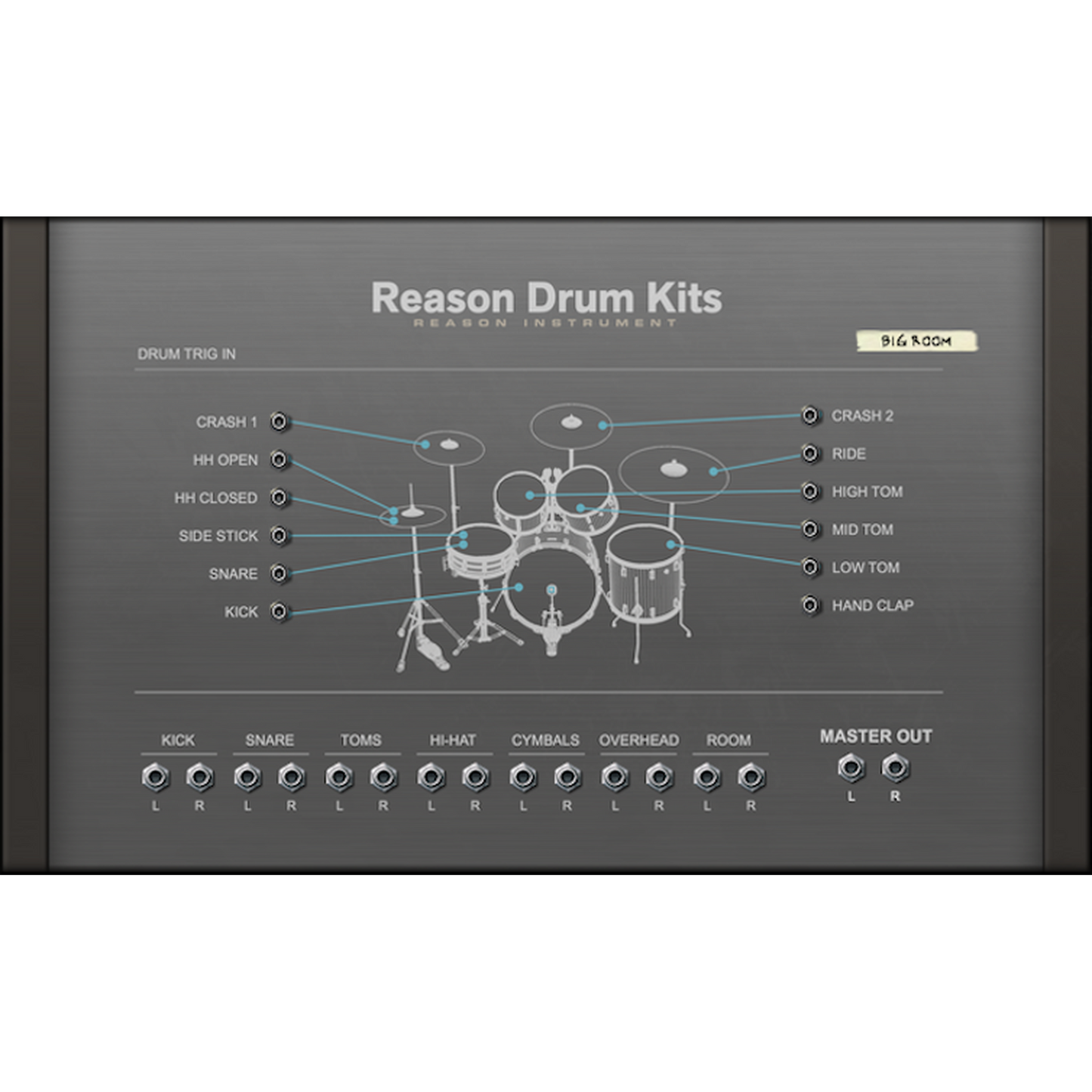 Reason Drum Kits back