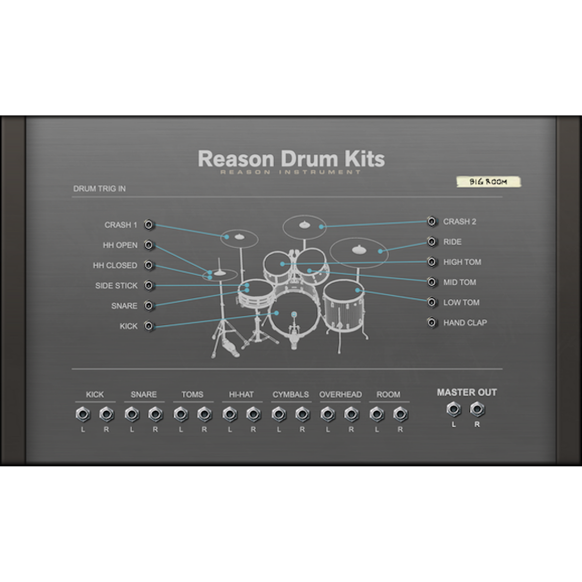 Reason Drum Kits back