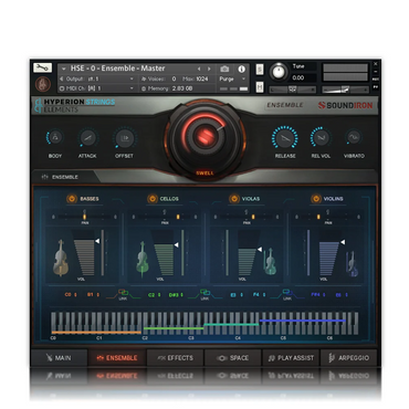 Hyperion Strings Elements