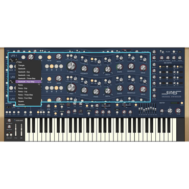 Sines Synthesizer settings