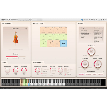 Synchron Solo Cello (Standard Library)