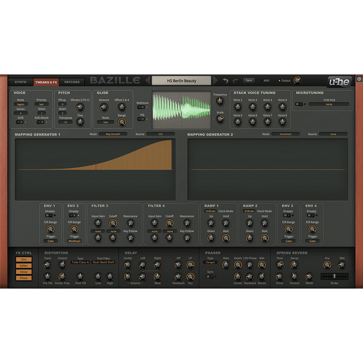 Bazille UI - Tweaks