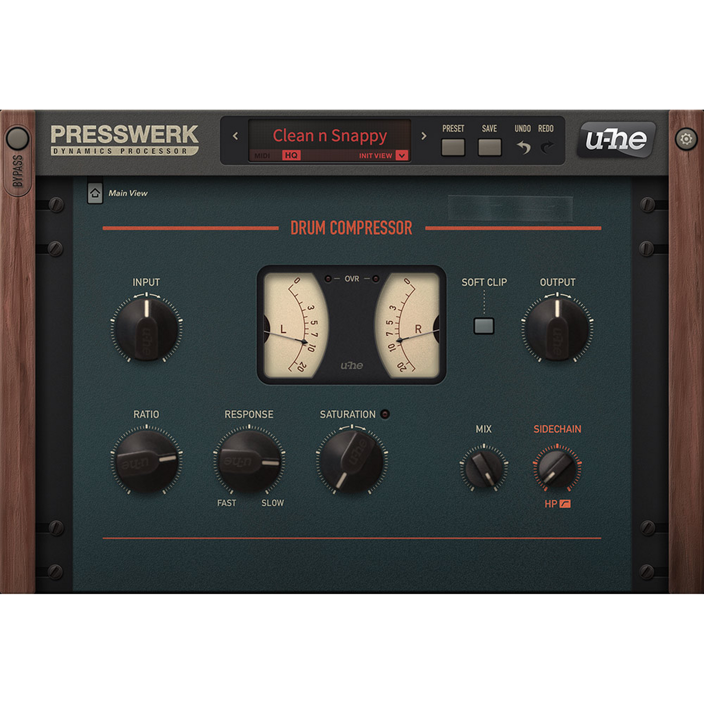 Alternate Presswerk view: Drum compressor