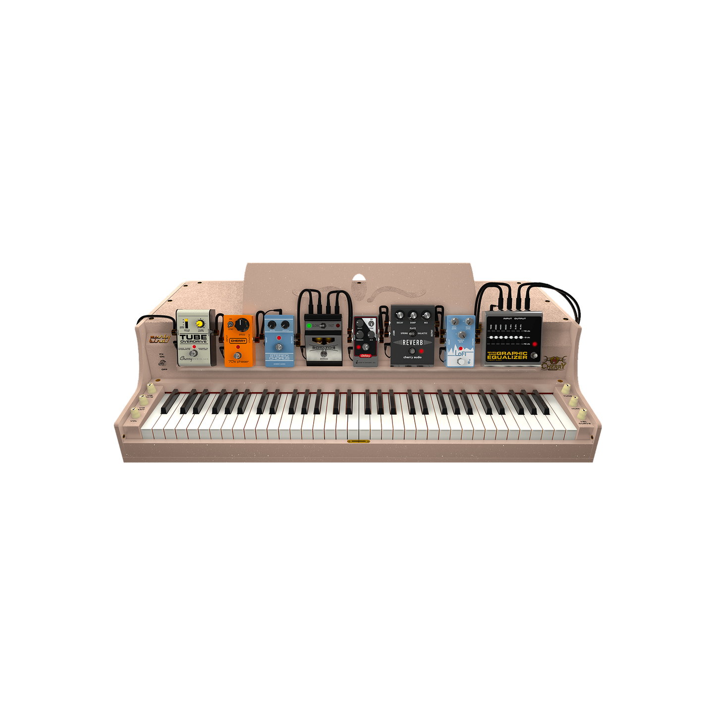 Wurlybird 140B Electric Piano interface